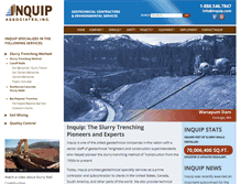 Tablet Screenshot of inquip.com